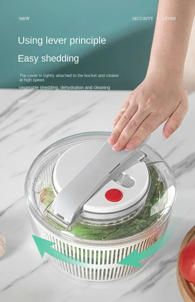 3L Multifunctional Salad Spinner & Vegetable Washer