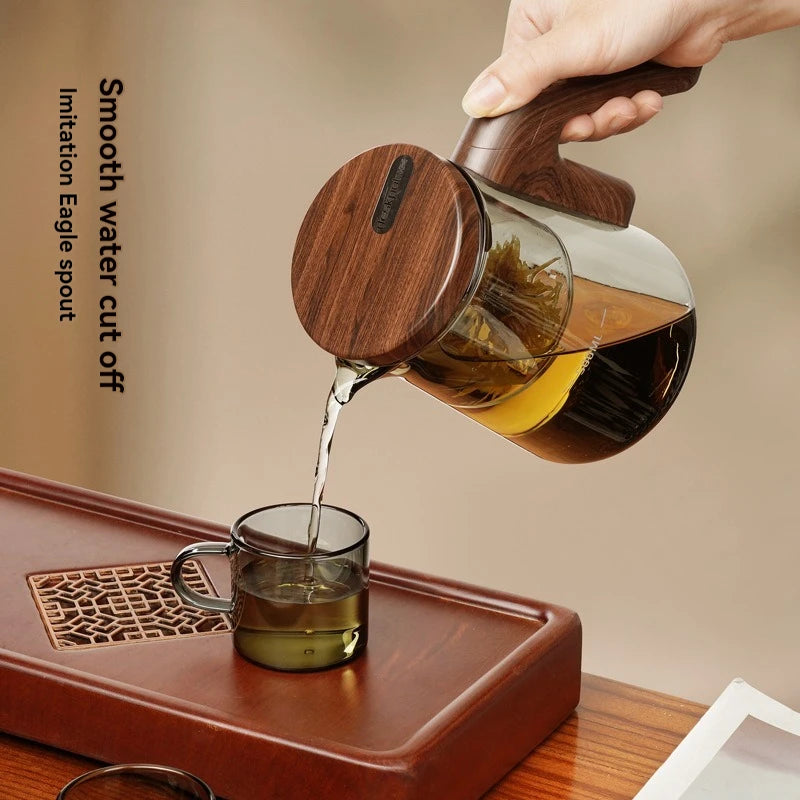 Magnetic Glass Teapot with Infuser  Home & Kitchen Tea Kit