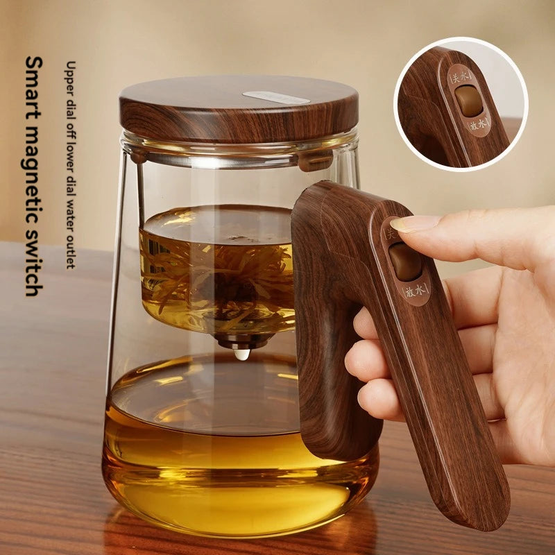 Magnetic Glass Teapot with Infuser  Home & Kitchen Tea Kit