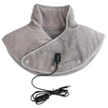 Electric Heated Shoulder & Neck Massager – USB Vibrating Wrap