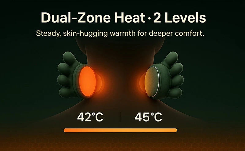 “2025 Bionic N7 Neck & Shoulder Massager – 3 Modes, Full Body Kneading Pillow