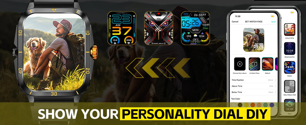 EIGIIS KT71 Men’s Smart Watch